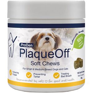 ProDen PlaqueOff Soft Chews for Small & Medium Dogs - 120 Chews ProDen PlaqueOff Soft Chews for Small & Medium Dogs - 120 Chews