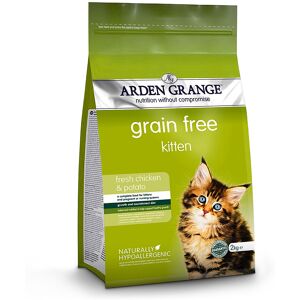 Arden Grange Fresh Chicken and Potato Grain Free Kitten Food - 2kg Arden Grange Fresh Chicken and Potato Grain Free Kitten Food - 2kg