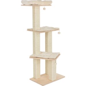 Natural Paradise Orchid L Cat Tree - Cream Natural Paradise Orchid L Cat Tree - Cream
