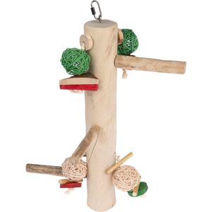 TIAKI XL Java Wood Perch Station Swing - 51 x 25 x 19cm (L x W x H) TIAKI XL Java Wood Perch Station Swing - 51 x 25 x 19cm (L x W x H)