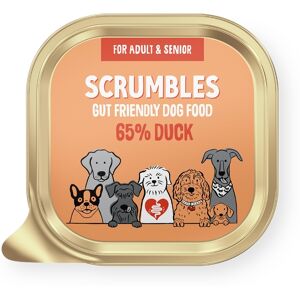 Scrumbles Duck Wet Dog Food 150g - 12 x 150g Scrumbles Duck Wet Dog Food 150g - 12 x 150g