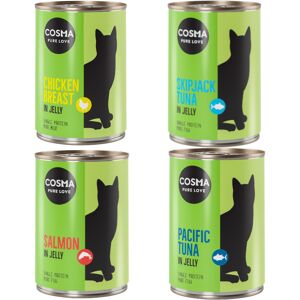 Cosma Original in Jelly Mixed Pack - 4 Varieties, 6x400g Cosma Original in Jelly Mixed Pack - 4 Varieties, 6x400g