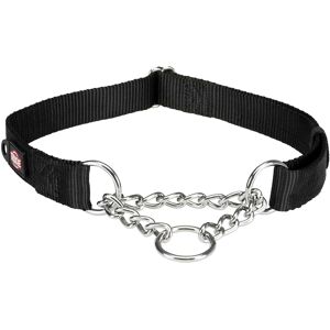Trixie Premium Pull Stop Dog Collar - Black - Size L–XL: 45–70cm neck circumference, 25mm (W) Trixie Premium Pull Stop Dog Collar - Black - Size L–XL: 45–70cm neck circumference, 25mm (W)