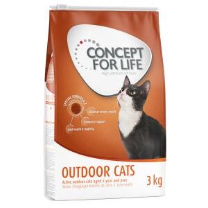 Concept for Life Outdoor Cats - Multibuy 3kg Concept for Life Outdoor Cats - Multibuy 3kg
