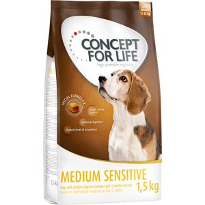 Concept for Life Medium Sensitive Lamb Rice Dog Food - 1.5kg Concept for Life Medium Sensitive Lamb Rice Dog Food - 1.5kg