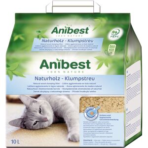 Anibest Natural Wood Cat Litter - 10 Litres (approx. 4.3kg) Anibest Natural Wood Cat Litter - 10 Litres (approx. 4.3kg)