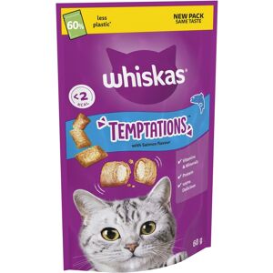 Whiskas Temptations 60g - Saver Pack: Salmon (8 x 60g) Whiskas Temptations 60g - Saver Pack: Salmon (8 x 60g)