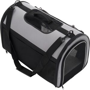 zooplus Exclusive Pet Carrier Freedom with Side Extension - Black & Grey - 50 x 29 x 32 cm (L x W x H) zooplus Exclusive Pet Carrier Freedom with Side Extension - Black & Grey - 50 x 29 x 32 cm (L x W x H)