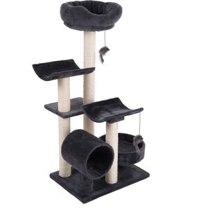 Zooplus Penelope Cat Tree - Dark Grey - Scratching & Lounging Zooplus Penelope Cat Tree - Dark Grey - Scratching & Lounging