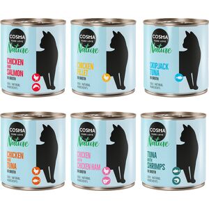 Cosma Nature 6 Flavors Cat Food - 6x280g Mix Cosma Nature 6 Flavors Cat Food - 6x280g Mix