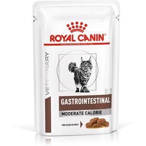 Royal Canin Veterinary Diet Royal Canin Veterinary Cat - Gastrointestinal Moderate Calorie in Gravy - 12 x 85g Royal Canin Veterinary Diet Royal Canin Veterinary Cat - Gastrointestinal Moderate Calorie in Gravy - 12 x 85g