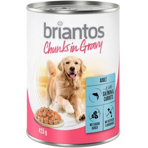 Briantos Salmon & Carrots Dog Food - Wet, 24x415g Briantos Salmon & Carrots Dog Food - Wet, 24x415g