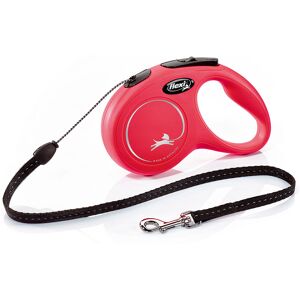 Flexi Dog Leads - New Classic Rope Leash Red (Size S: 5m, up to 12kg) Flexi Dog Leads - New Classic Rope Leash Red (Size S: 5m, up to 12kg)