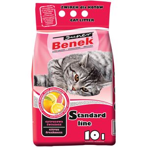 Super Benek Citrus Freshness Cat Litter - 20L Super Benek Citrus Freshness Cat Litter - 20L