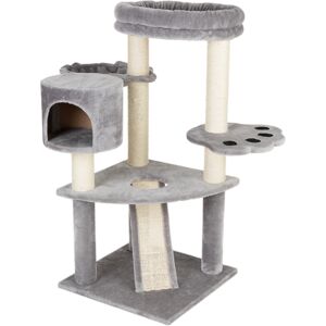 zooplus Exclusive Bear's Den Cat Tree - Light Grey zooplus Exclusive Bear's Den Cat Tree - Light Grey
