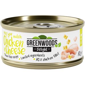 Greenwoods Delight Chicken & Tuna Wet Cat Food - 48 x 70g Greenwoods Delight Chicken & Tuna Wet Cat Food - 48 x 70g