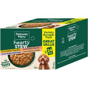 Natures Menu Hearty Stews Variety Pack - 24 x 100g Natures Menu Hearty Stews Variety Pack - 24 x 100g