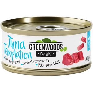Greenwoods Delight Tuna Fillet - Saver Pack: 24 x 70g Greenwoods Delight Tuna Fillet - Saver Pack: 24 x 70g