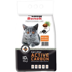 Super Benek Active Carbon Cat Litter - Odor Control, Dust-Free Super Benek Active Carbon Cat Litter - Odor Control, Dust-Free