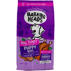 Barking Heads Big Foot Puppy Days Turkey Dry Dog Food - Dog Food Barking Heads Big Foot Puppy Days Turkey Dry Dog Food - Dog Food
