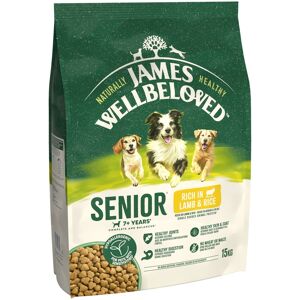 James Wellbeloved Senior Dog Hypoallergenic Lamb & Rice - 15kg James Wellbeloved Senior Dog Hypoallergenic Lamb & Rice - 15kg