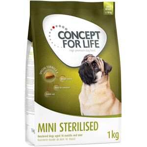 Concept for Life Mini Sterilised - 1kg - Dog Food Concept for Life Mini Sterilised - 1kg - Dog Food