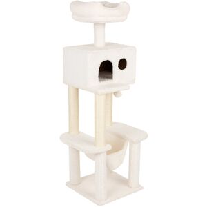 Zooplus La Digue II Cat Tree - Wool White - 142cm - Soft Plush Zooplus La Digue II Cat Tree - Wool White - 142cm - Soft Plush