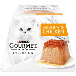 4 x Gourmet Revelations Wet Cat Food - 3 + 1 Free! * - Chicken Mousse (16 x 57g) 4 x Gourmet Revelations Wet Cat Food - 3 + 1 Free! * - Chicken Mousse (16 x 57g)