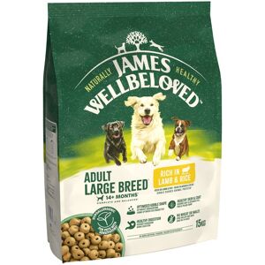 James Wellbeloved Adult Large Breed Hypoallergenic Lamb & Rice - 15kg James Wellbeloved Adult Large Breed Hypoallergenic Lamb & Rice - 15kg