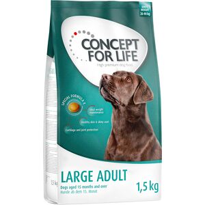 Concept for Life Large Adult Dry Dog Food - 1.5kg, 6kg, 3kg Concept for Life Large Adult Dry Dog Food - 1.5kg, 6kg, 3kg