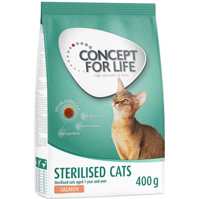 Concept for Life Sterilised Cats - Salmon - 3kg Concept for Life Sterilised Cats - Salmon - 3kg