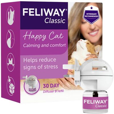 Feliway® Classic Diffuser - Starter Set (Diffuser & 48ml Vial) Feliway® Classic Diffuser - Starter Set (Diffuser & 48ml Vial)