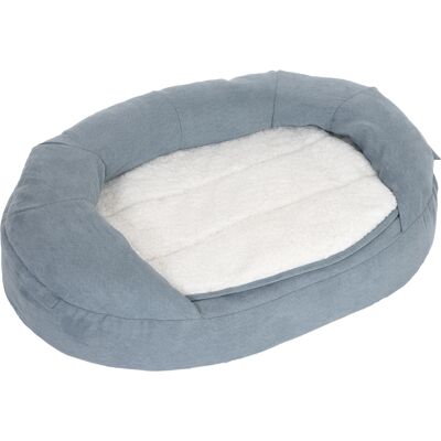 Zooplus Exclusive Oval Memory Foam Dog Bed - Grey - 72 x 50 x 20 cm Zooplus Exclusive Oval Memory Foam Dog Bed - Grey - 72 x 50 x 20 cm