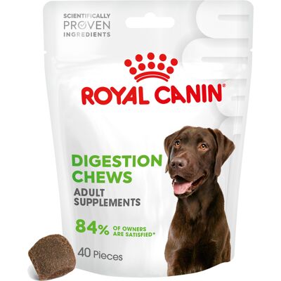 Royal Canin Digestion Adult Supplement Chews - 160g (40 pieces) Royal Canin Digestion Adult Supplement Chews - 160g (40 pieces)