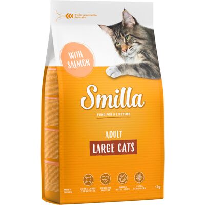 Smilla Adult Salmon Cat Food - XXL Brokken - 10kg Smilla Adult Salmon Cat Food - XXL Brokken - 10kg