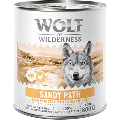 Wolf of Wilderness Dog Food - Varied Pack - 6 x 800 g Wolf of Wilderness Dog Food - Varied Pack - 6 x 800 g
