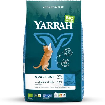 Yarrah Organic Cat Food - Adult Fish - 2.4kg Yarrah Organic Cat Food - Adult Fish - 2.4kg