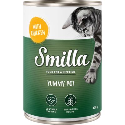 Smilla Turkey Wet Cat Food - Grain-Free, 40x400g Smilla Turkey Wet Cat Food - Grain-Free, 40x400g