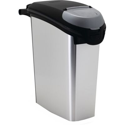 Curver Metallic Dry Dog Food Container - 20kg capacity Curver Metallic Dry Dog Food Container - 20kg capacity