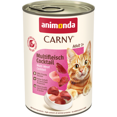 Animonda Carny Adult - Meat Variety - Grain-Free Cat Food Animonda Carny Adult - Meat Variety - Grain-Free Cat Food