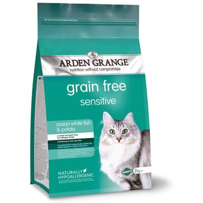 Arden Grange Ocean White Fish and Potato - Dry Cat Food for Sensitive Cats Arden Grange Ocean White Fish and Potato - Dry Cat Food for Sensitive Cats