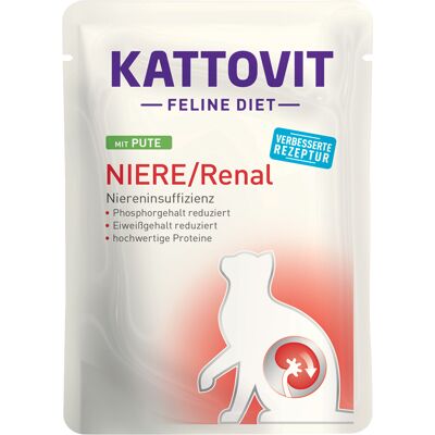 Kattovit Kidney Support - Pouch 85g - Cat Food Kattovit Kidney Support - Pouch 85g - Cat Food
