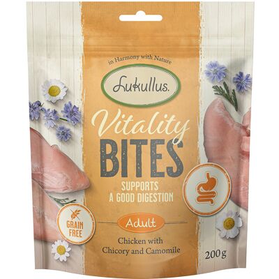 Lukullus Vitality Digestion Chicken Bites - Dog Food Lukullus Vitality Digestion Chicken Bites - Dog Food