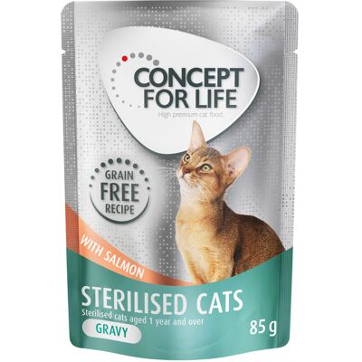 Concept for Life Sterilised Cats Salmon - Cat Food Concept for Life Sterilised Cats Salmon - Cat Food
