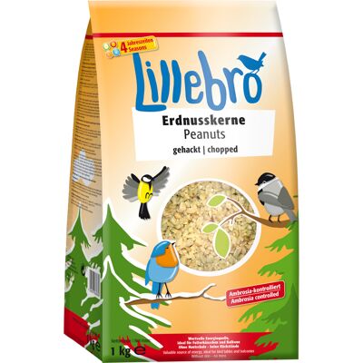 Lillebro Bird Food - Chopped Peanuts - 3kg Lillebro Bird Food - Chopped Peanuts - 3kg
