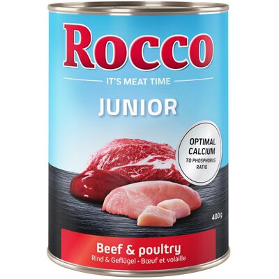 Rocco Junior - Puppy Food - Vitamin-Rich & Fresh Meat Rocco Junior - Puppy Food - Vitamin-Rich & Fresh Meat