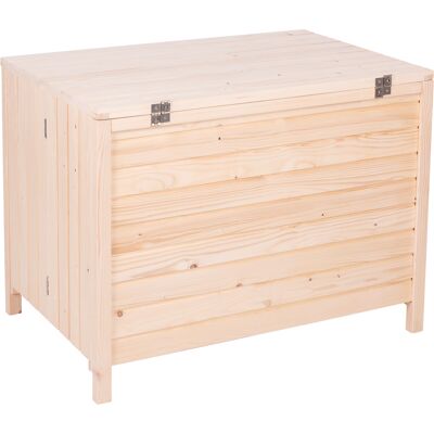Bitiba Natural Cat House - Eco-Friendly Wooden Shelter - Stable & Customizable - Indoor/Outdoor - 60x90x68cm Bitiba Natural Cat House - Eco-Friendly Wooden Shelter - Stable & Customizable - Indoor/Outdoor - 60x90x68cm