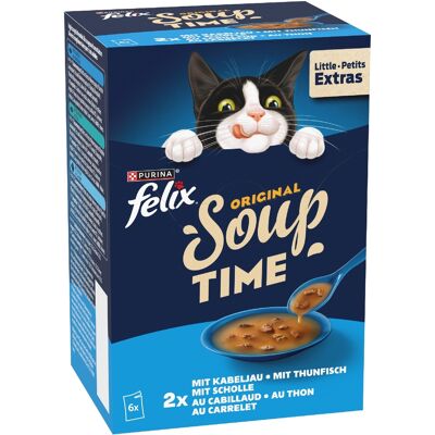 Felix Soup Time Saver Pack 48 x 48g - Fish Selection Felix Soup Time Saver Pack 48 x 48g - Fish Selection