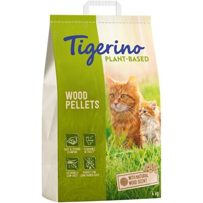 Tigerino Cat Litter - Natural Wood Scent - 8L Pellets Tigerino Cat Litter - Natural Wood Scent - 8L Pellets