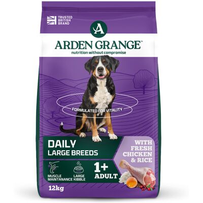 Arden Grange Large Breed Chicken Rice Dog Food - Dog Food Arden Grange Large Breed Chicken Rice Dog Food - Dog Food